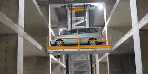 India’s First Travelling Tower Parking System by Sotefin Bharat