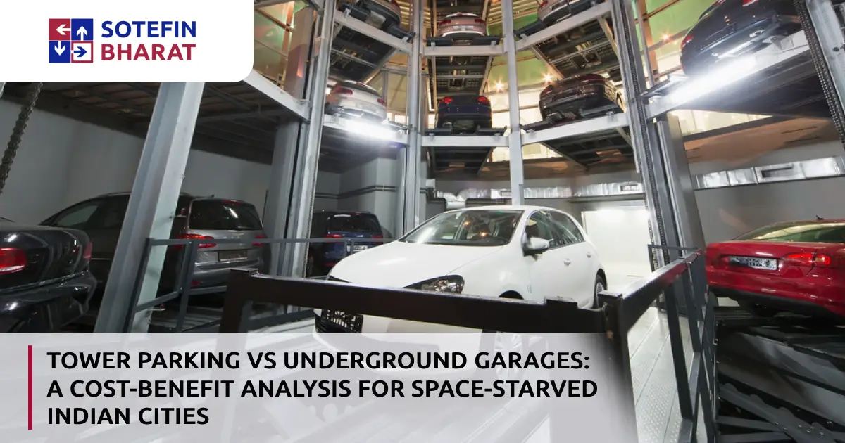 Tower Parking vs Underground Garages A Cost-Benefit Analysis for Space-Starved Indian Cities