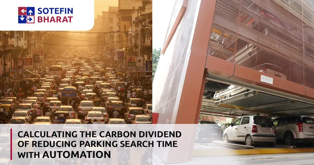 Calculating the Carbon Dividend of Reducing Parking Search Time with Automation